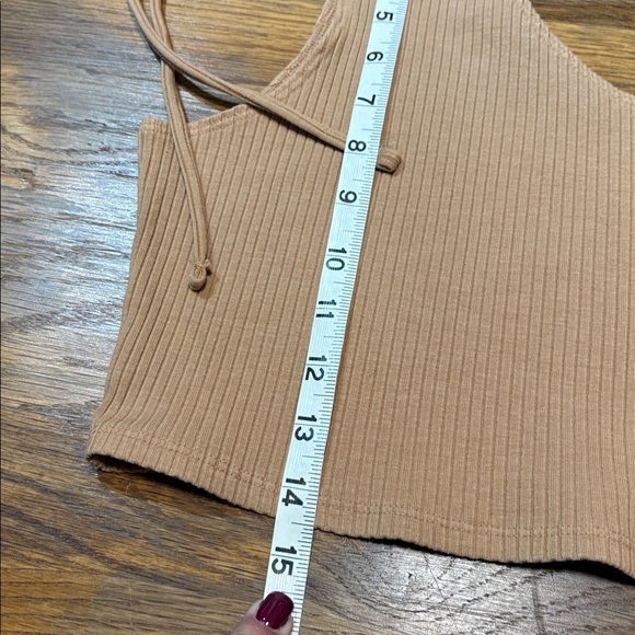 AERIE one shoulder cropped top - Picture 7 of 8